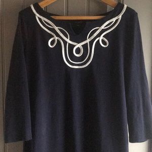Navy Blue Dress
